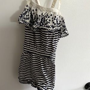 Hannah Andersson blue Romper